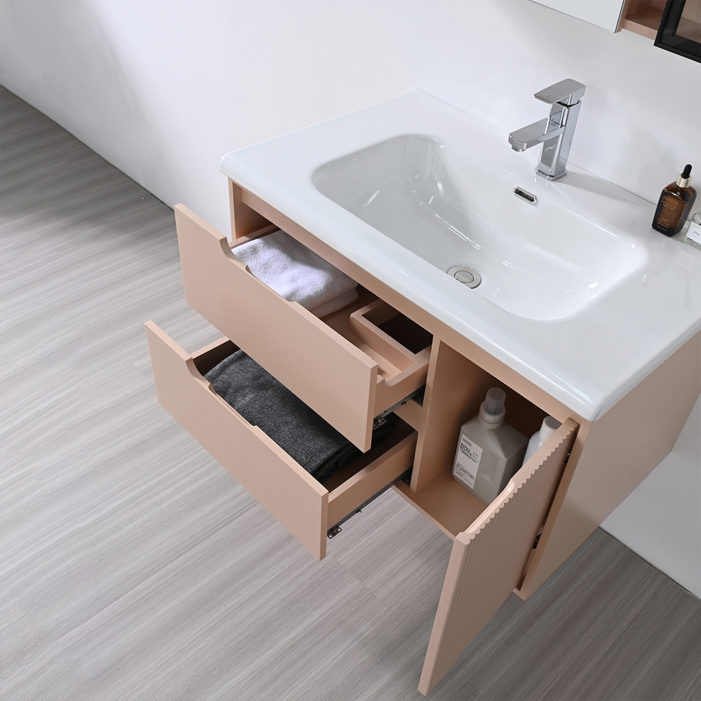 Bộ tủ chậu lavabo, tủ gương phòng tắm MW2820