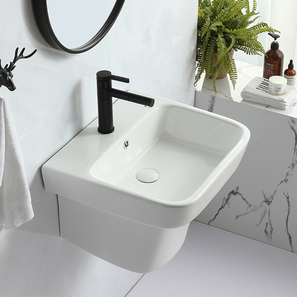Chậu rửa mặt liền chân F-LC01