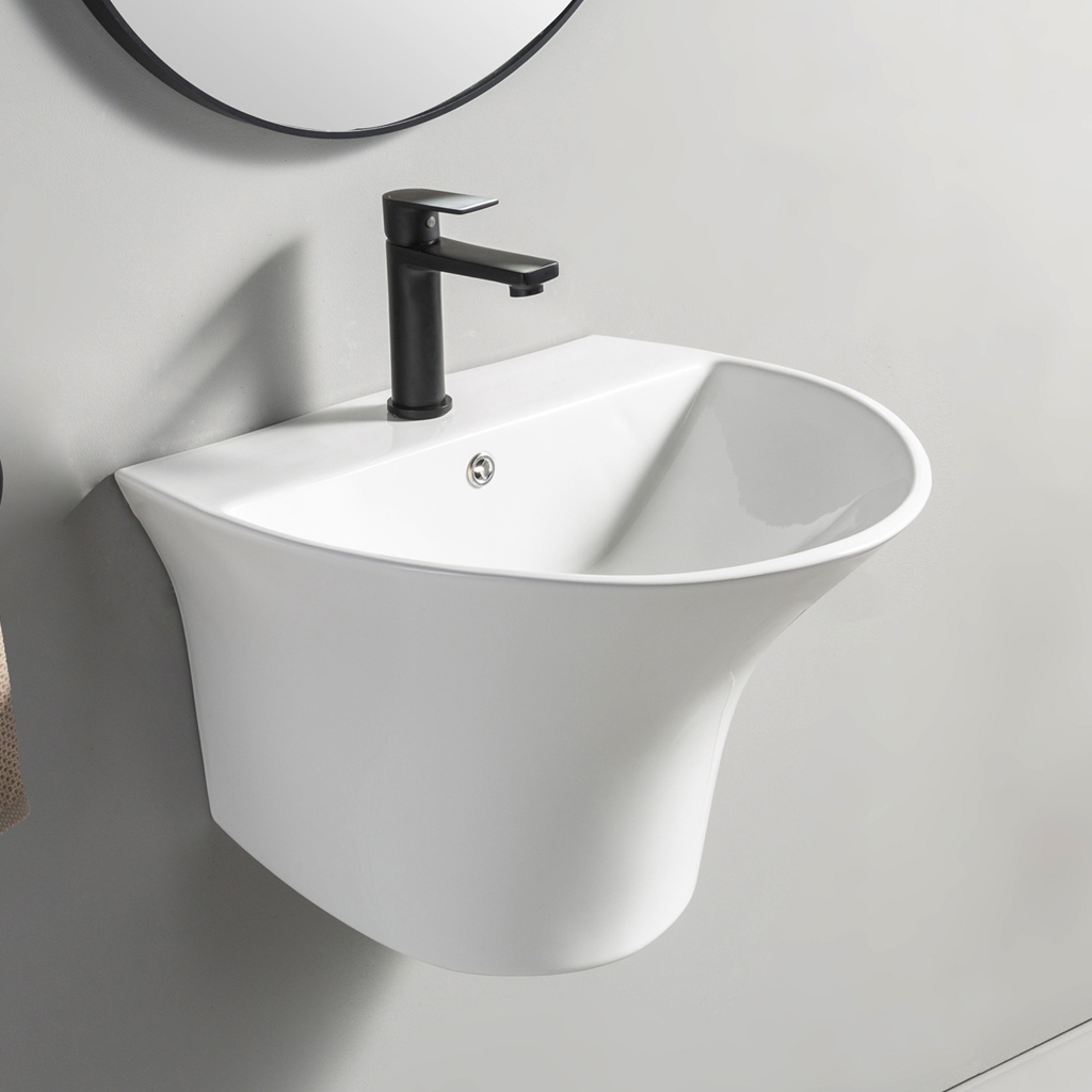 Chậu rửa mặt liền chân F-LC03