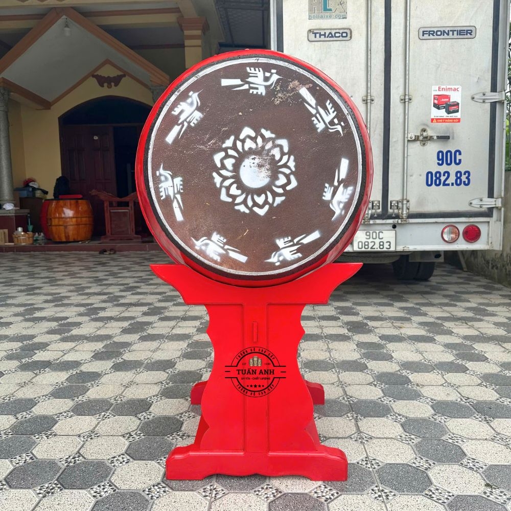 Trống Trường Học Mặt 60cm Cao 80cm