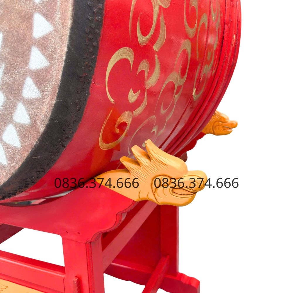 Trống Nhà Thờ Họ ĐK 80cm Cao 1m2