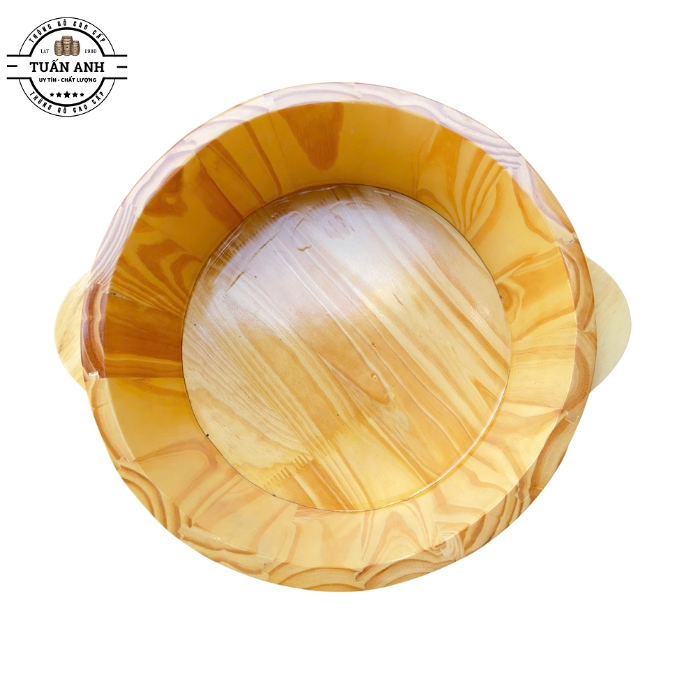 Chậu Gỗ Làm Nail