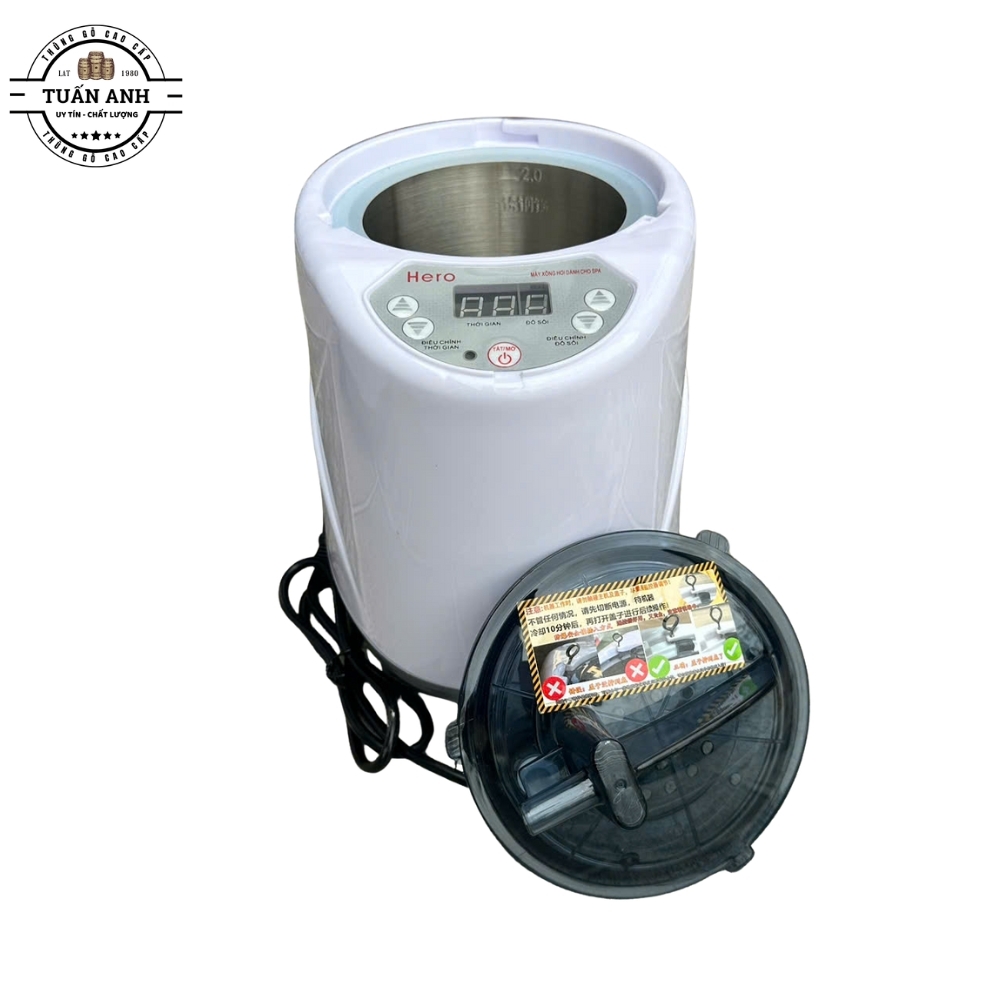 Nồi Xông Hơi Hero 3 Lít Cao Cấp