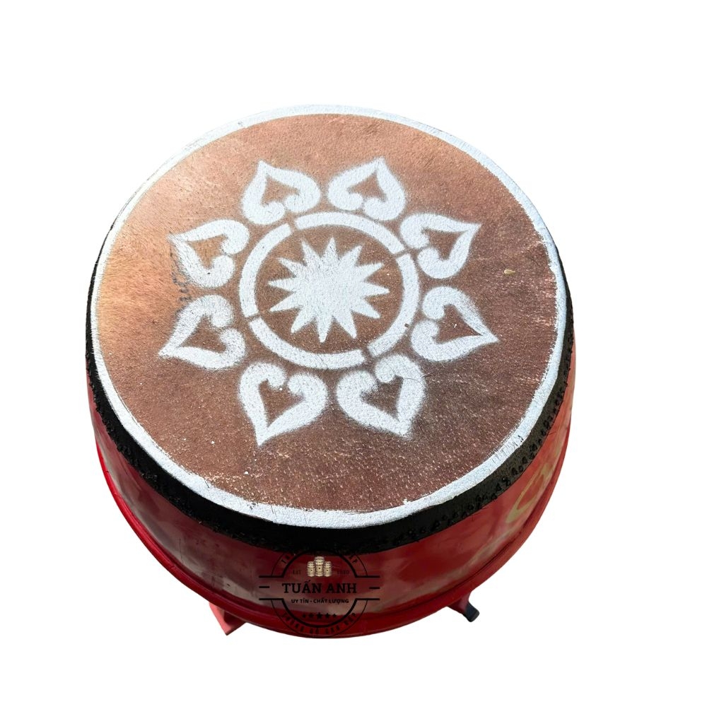 Trống Lễ Hội Mặt 40cm Cao 50cm dáng đứng