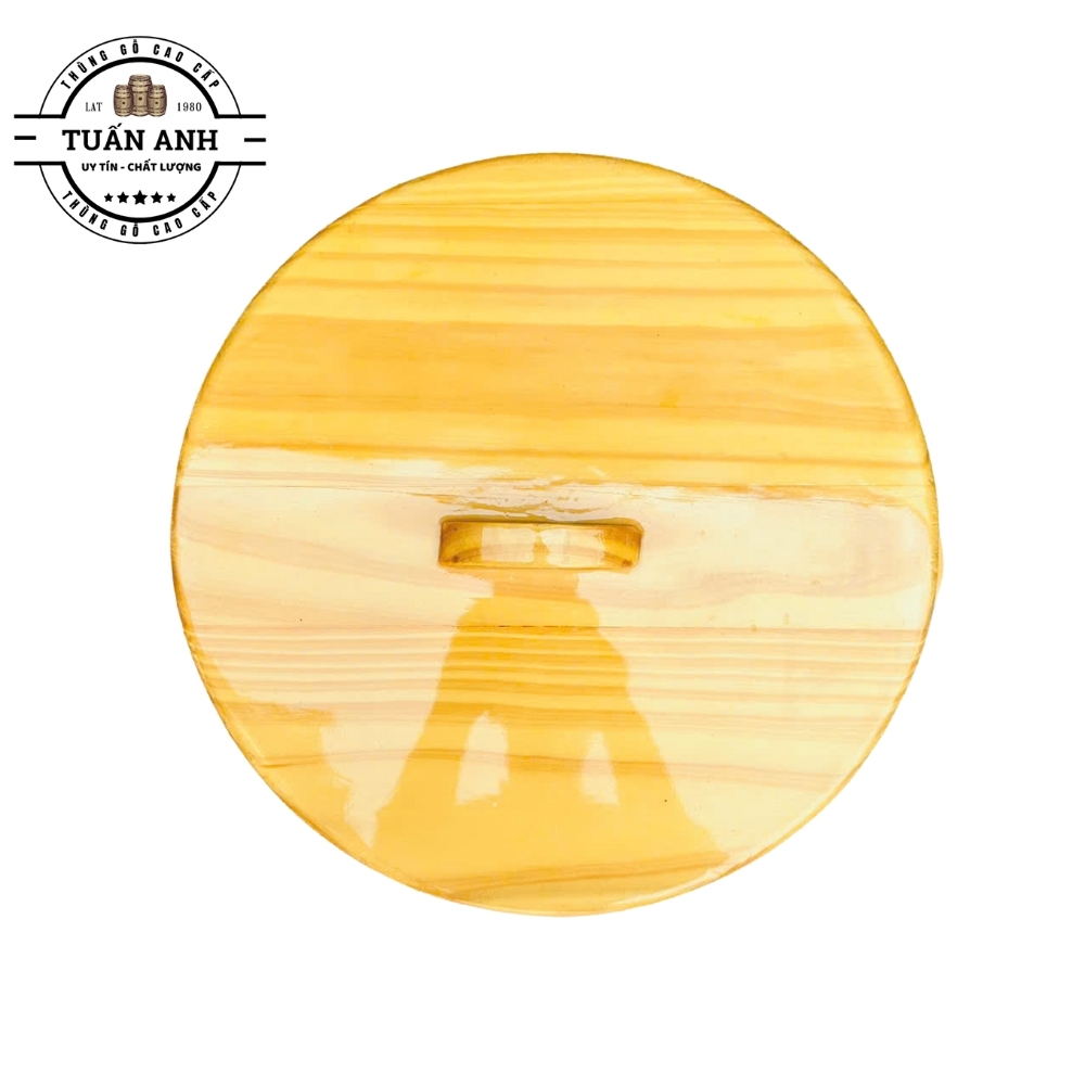 Thùng Gỗ Chứa Gạo Phong Thủy 20kg