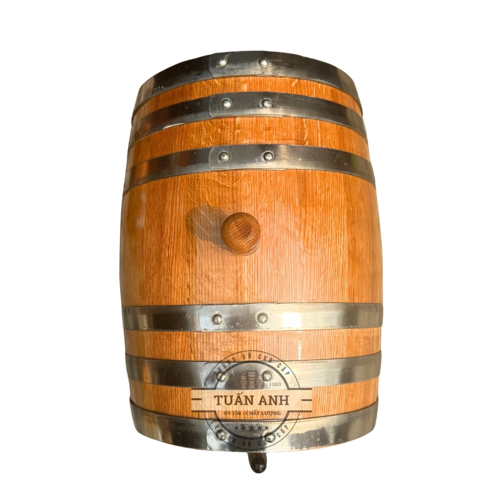 Thùng Gỗ Sồi 20L