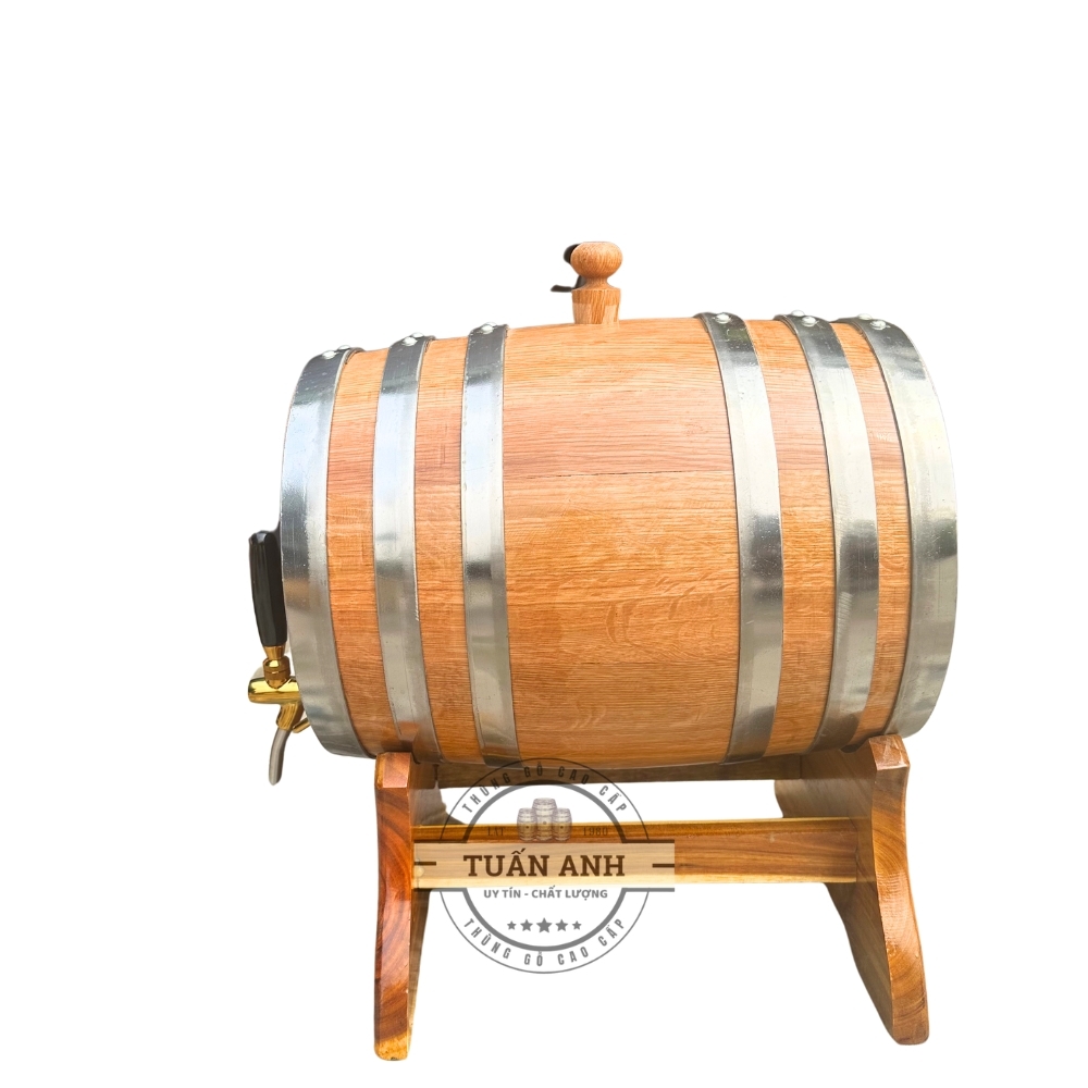 Thùng Gỗ Sồi 20L