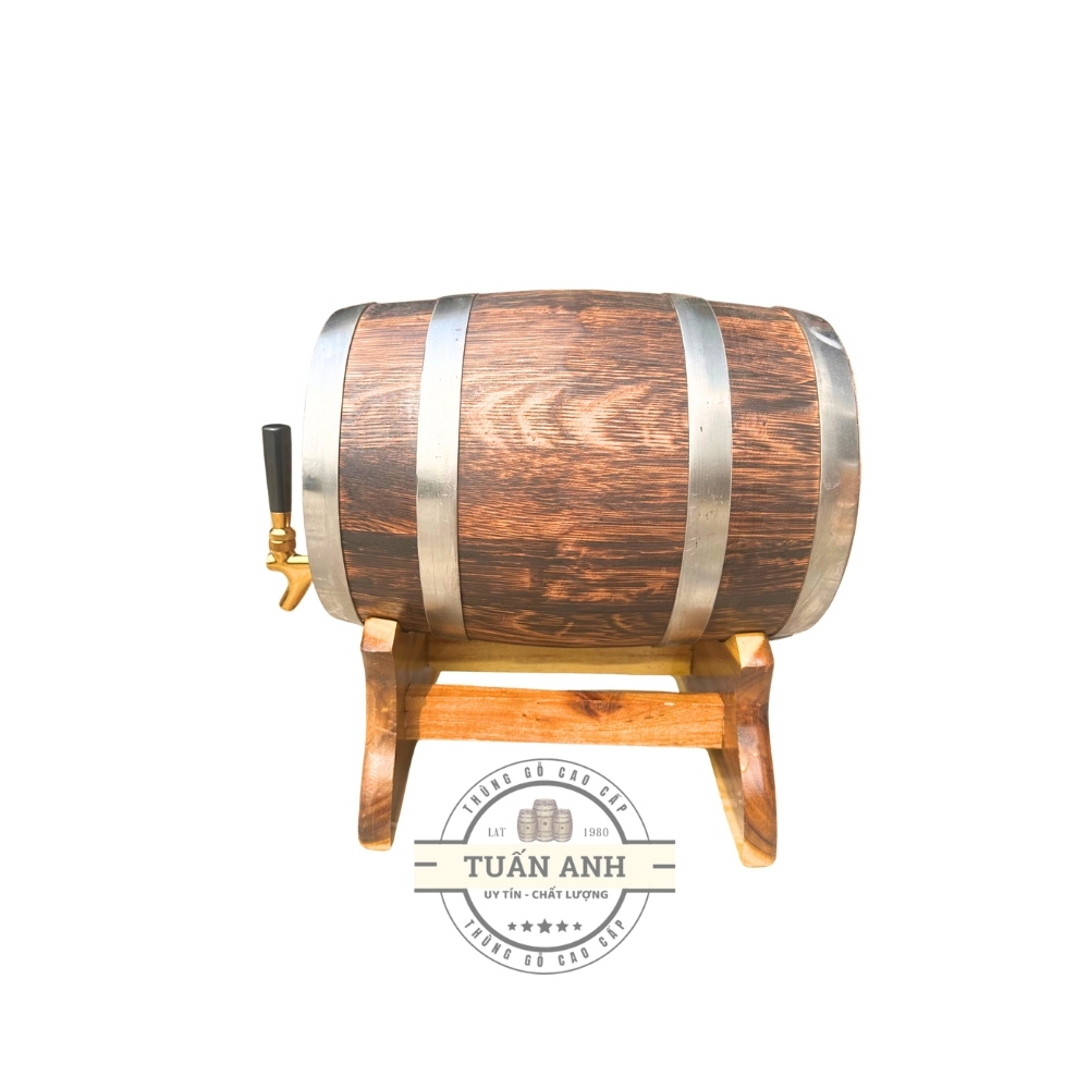 Thùng Gỗ Sồi 20L
