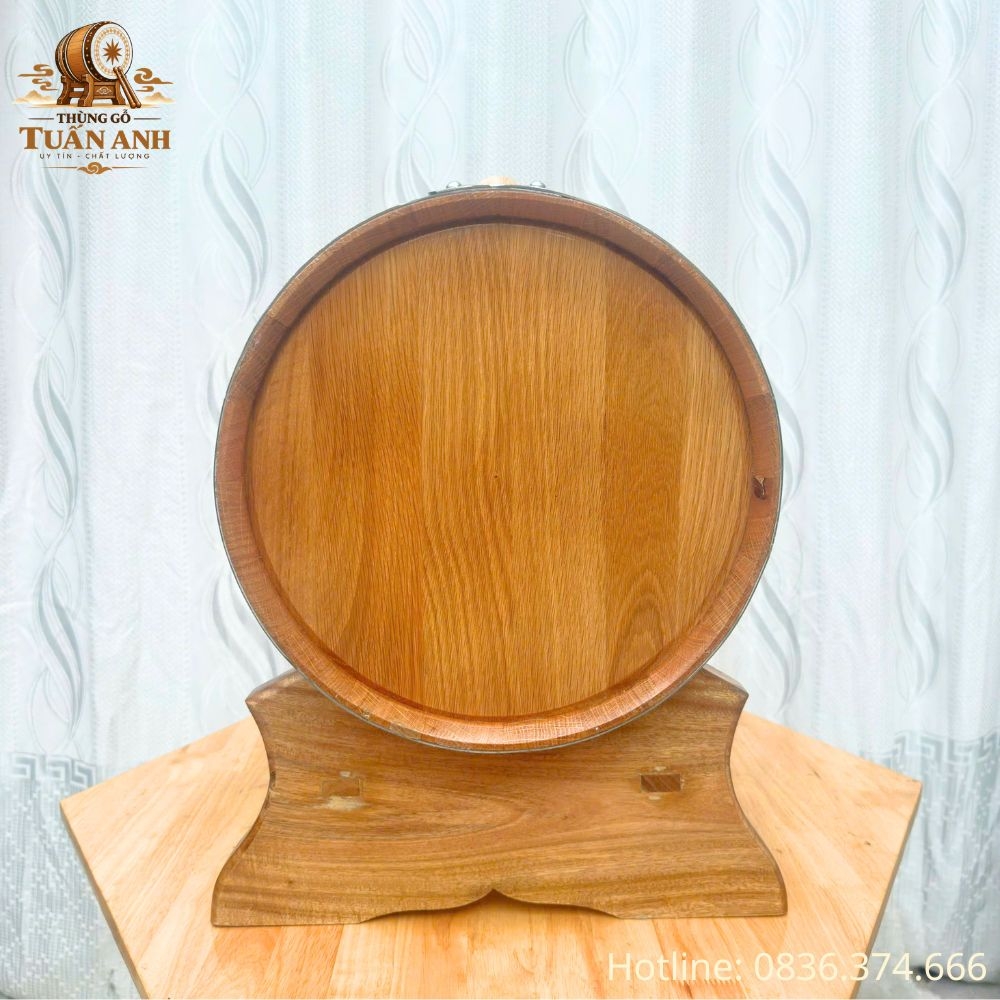 Thùng Gỗ Sồi 50L