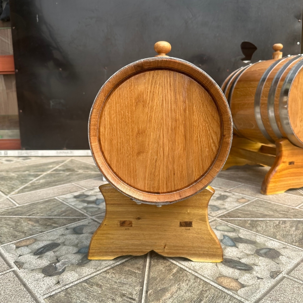 Thùng rượu gỗ sồi 10L giá tốt – Thùng Gỗ Tuấn Anh