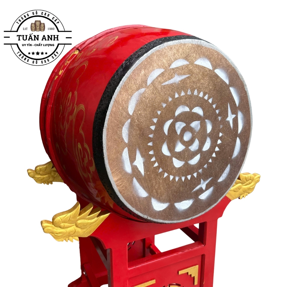 Trống Đình Chùa ĐK 52cm x 65cm