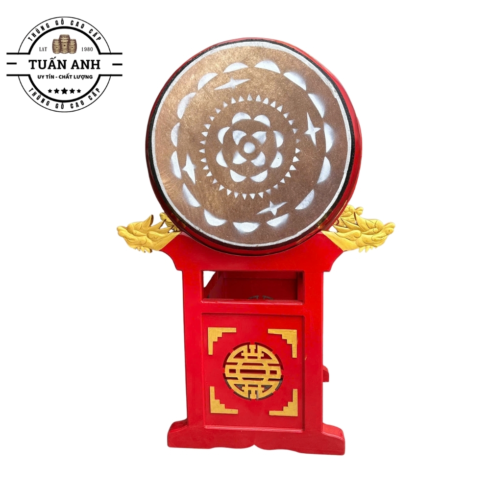 Trống Đình Chùa ĐK 52cm x 65cm