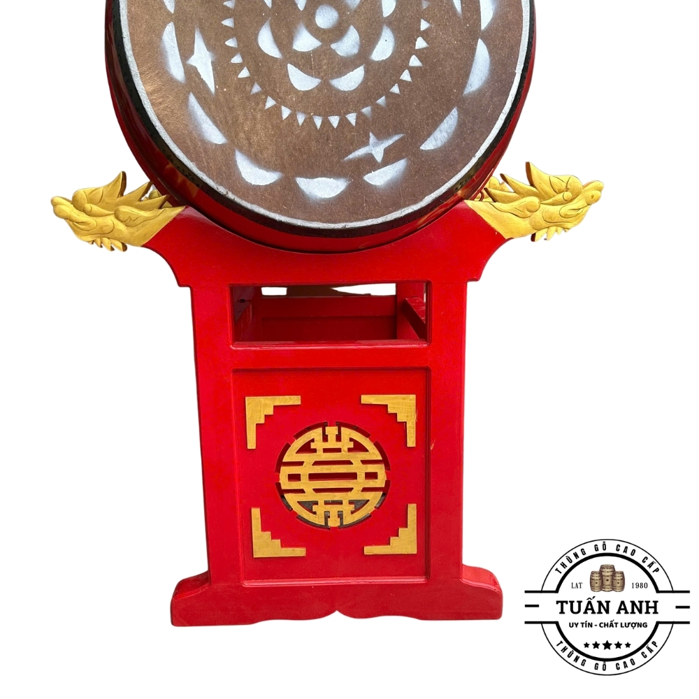 Trống Đình Chùa ĐK 52cm x 65cm