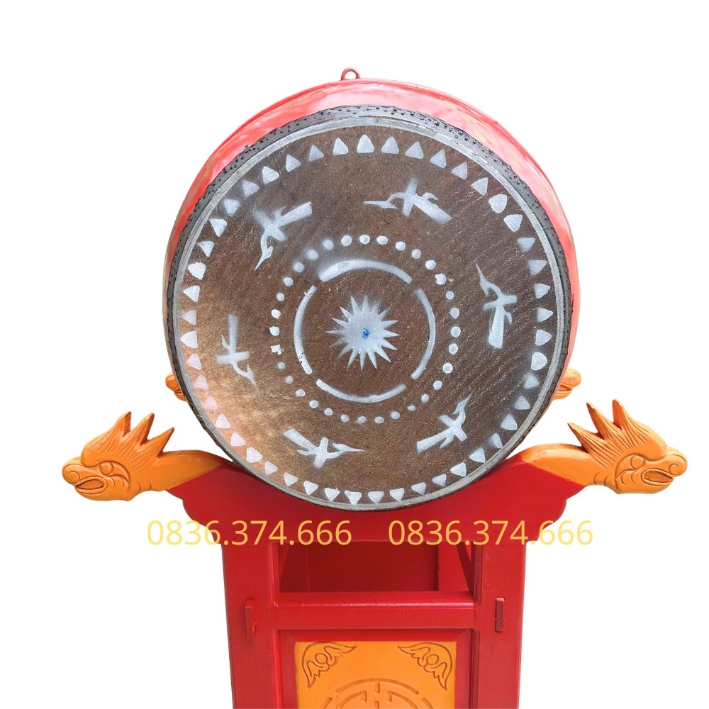 Trống Đình Chùa ĐK 50cm x 70cm
