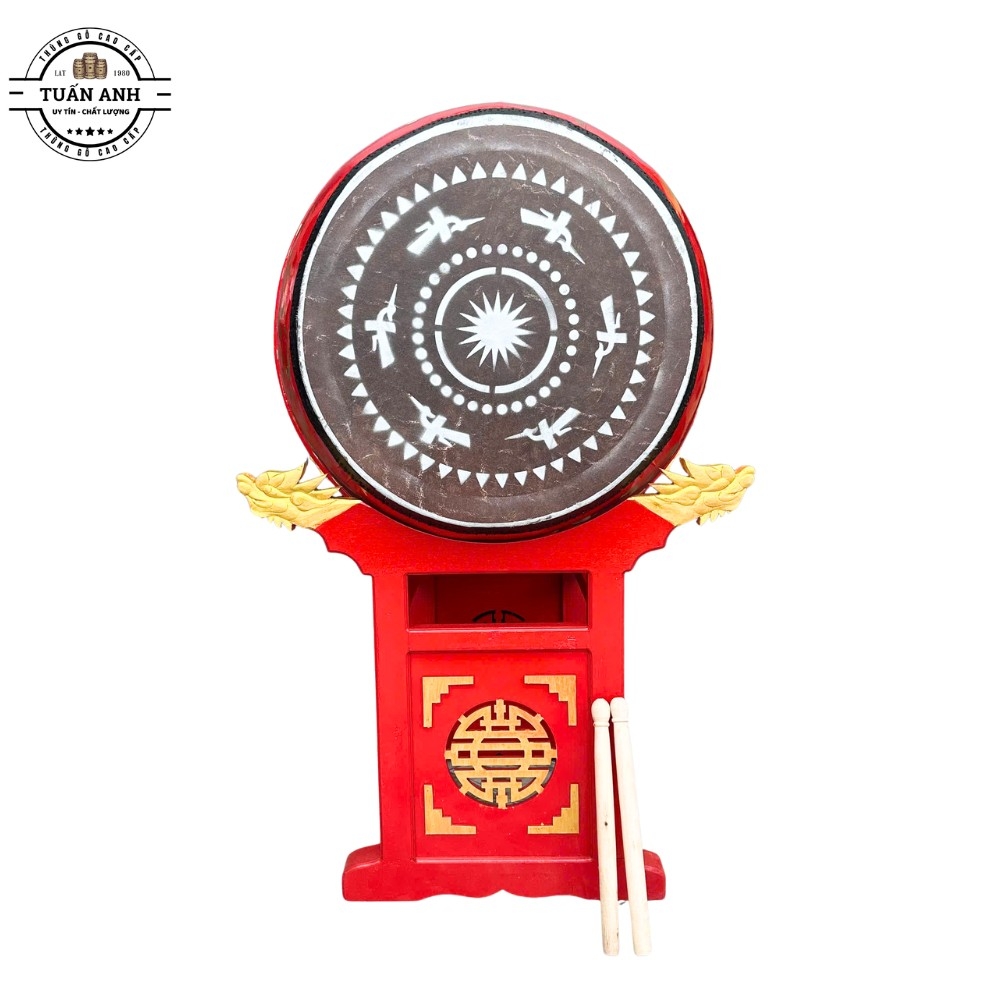 Trống Đình Chùa ĐK 60cm x 80cm