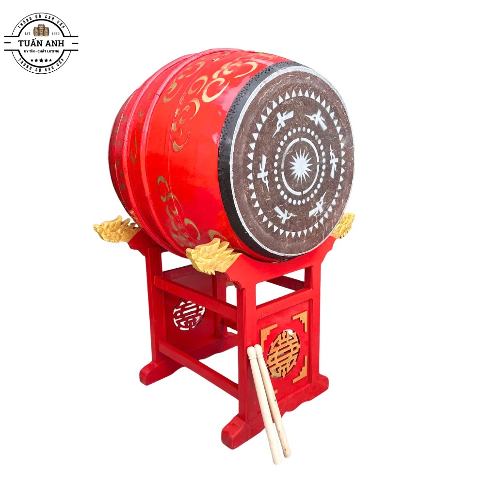 Trống Đình Chùa ĐK 60cm x 80cm