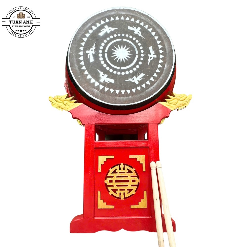 Trống Đình Chùa ĐK 60cm x 80cm