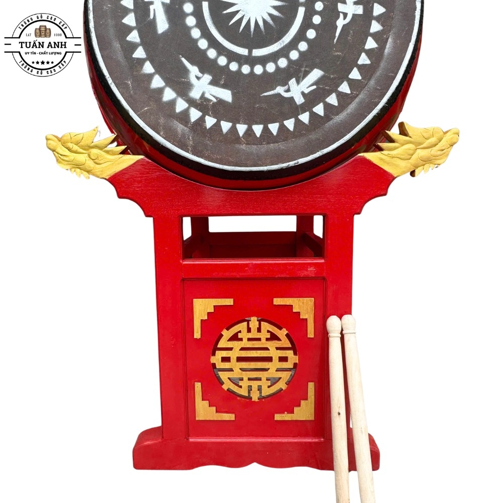 Trống Đình Chùa ĐK 60cm x 80cm