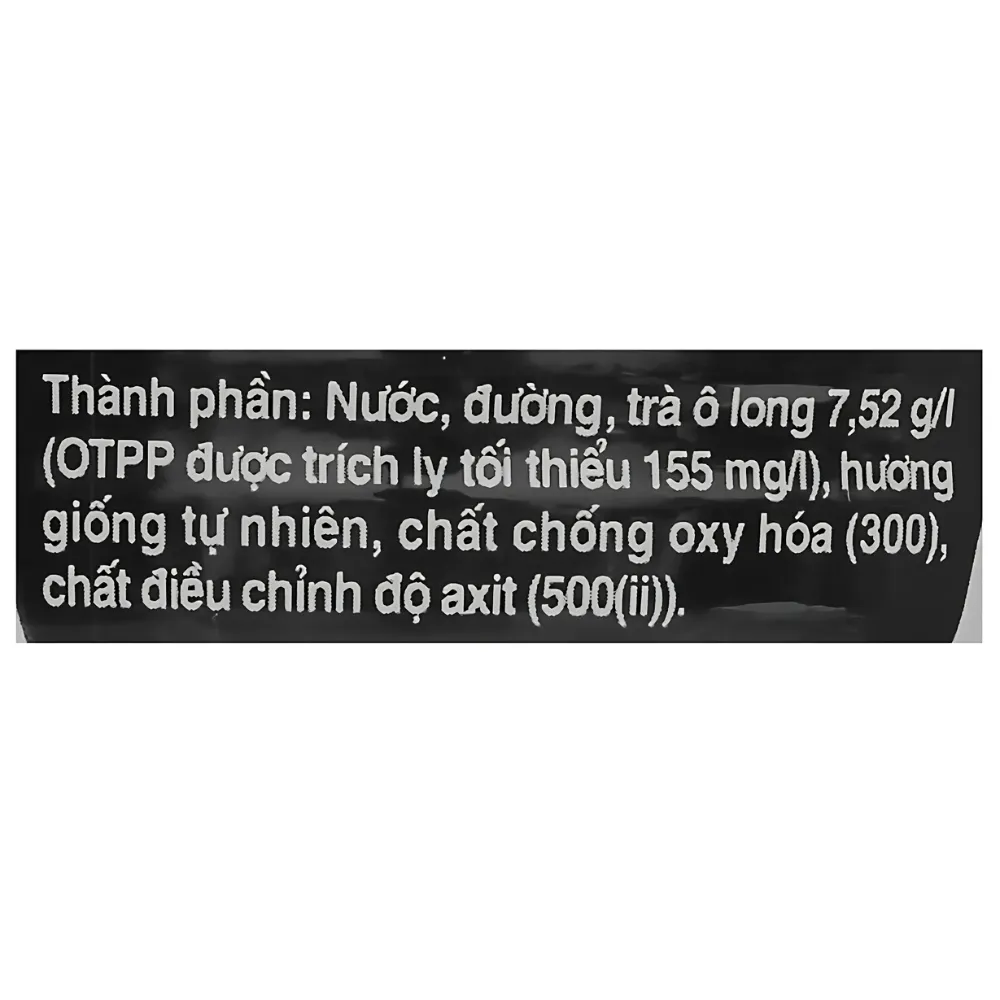 Trà ô long TEA+ Plus 1L