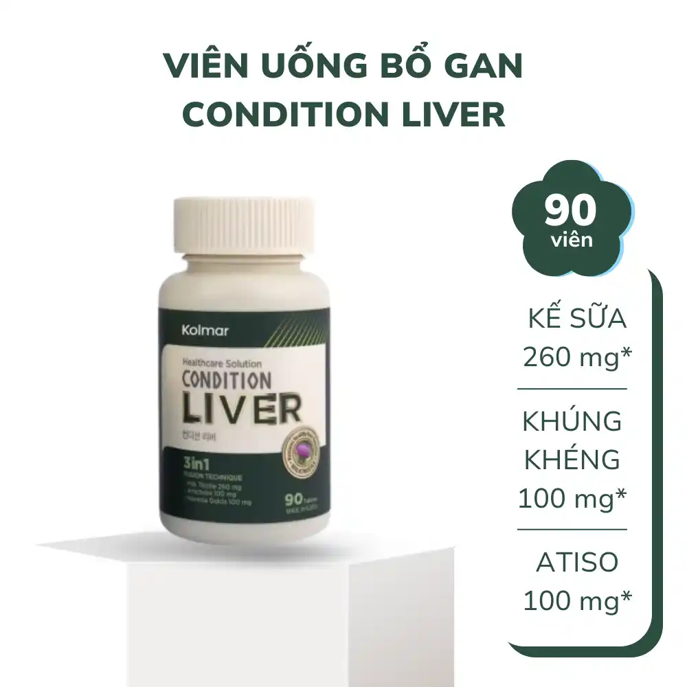 Viên uống bổ gan Condition Liver (Hộp 90 viên)