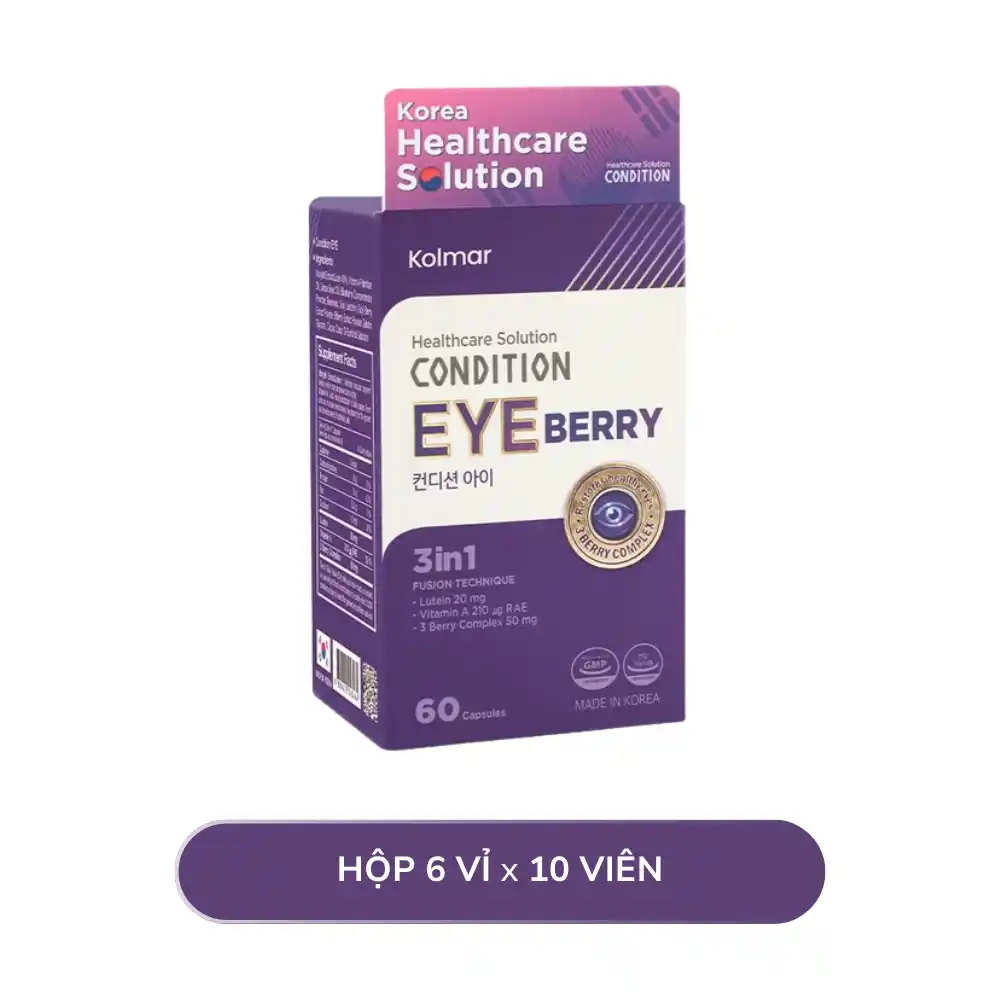 Viên uống bổ mắt Condition Eye (Hộp 6 vỉ x 10 viên)