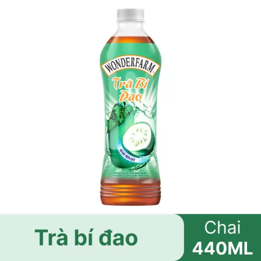 Trà bí đao Wonderfarm chai 440ml