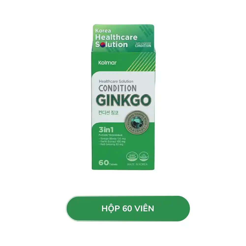 Viên uống bổ não Condititon Ginkgo (60 viên)