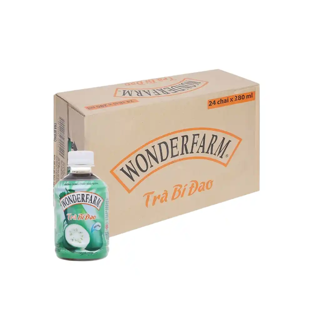 Trà bí đao Wonderfarm chai 280 ml