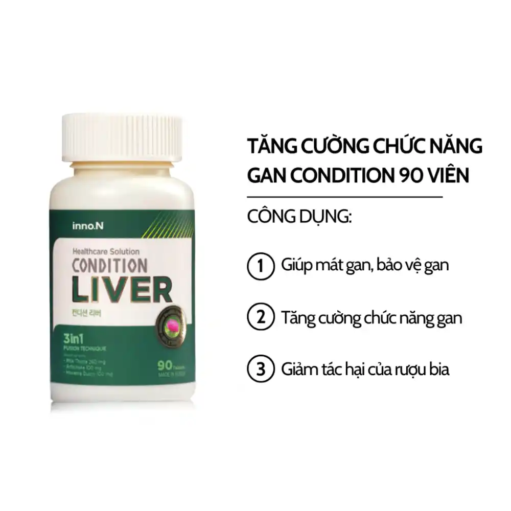 Viên uống bổ gan Condition Liver (Hộp 90 viên)