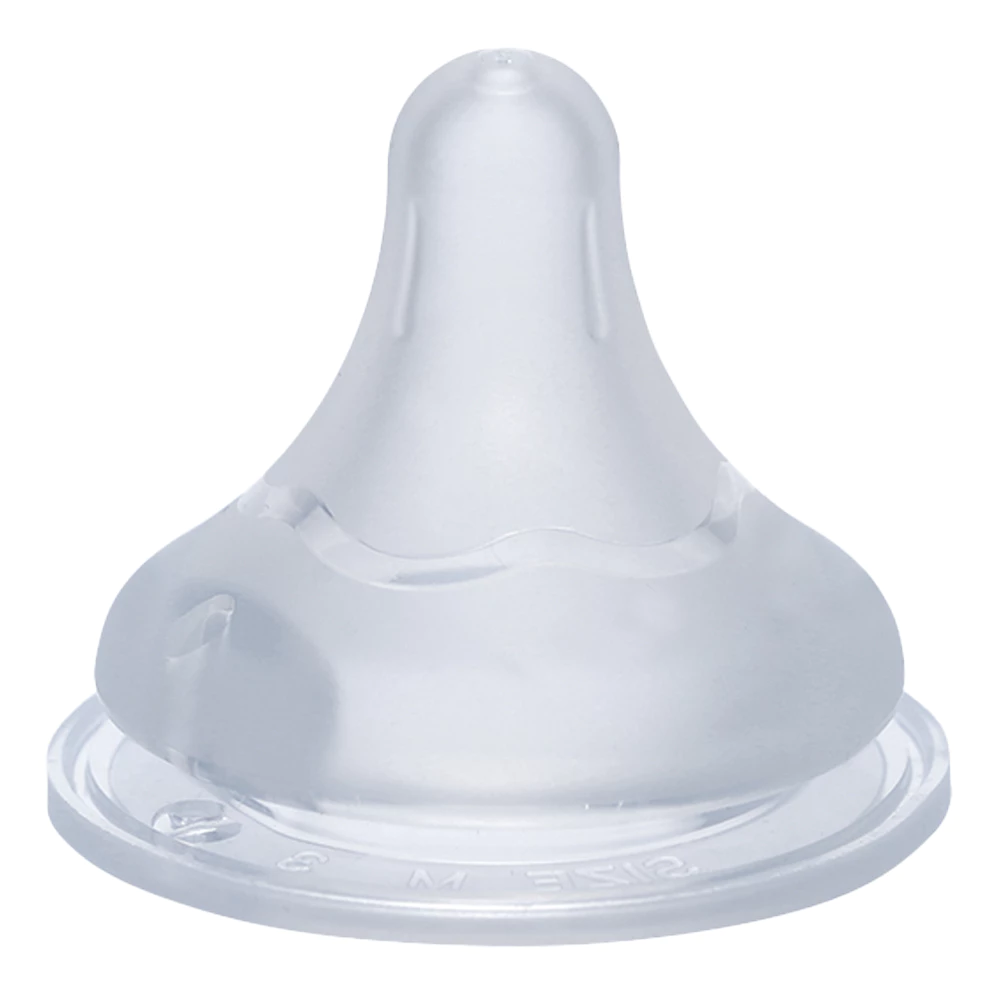 Núm ty Pigeon silicone siêu mềm plus WN3 phiên bản Nhật (M/L)