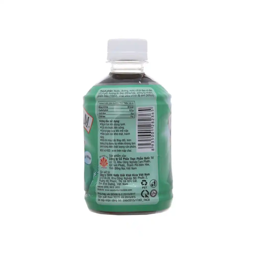 Trà bí đao Wonderfarm chai 280 ml