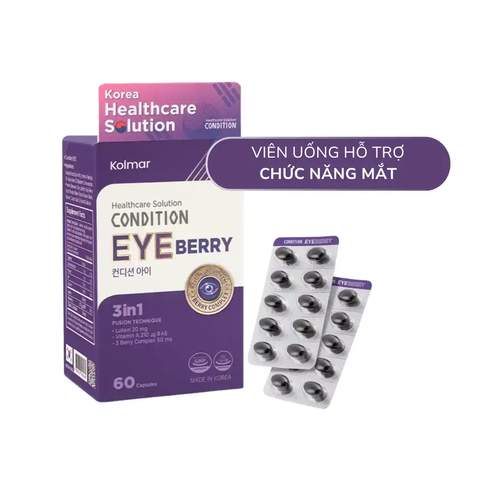 Viên uống bổ mắt Condition Eye (Hộp 6 vỉ x 10 viên)