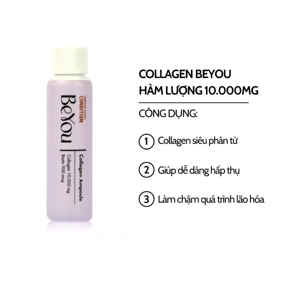 Collagen Condition Beyou ampoule 10.000Mg (Hộp 10 chai 45 ml)