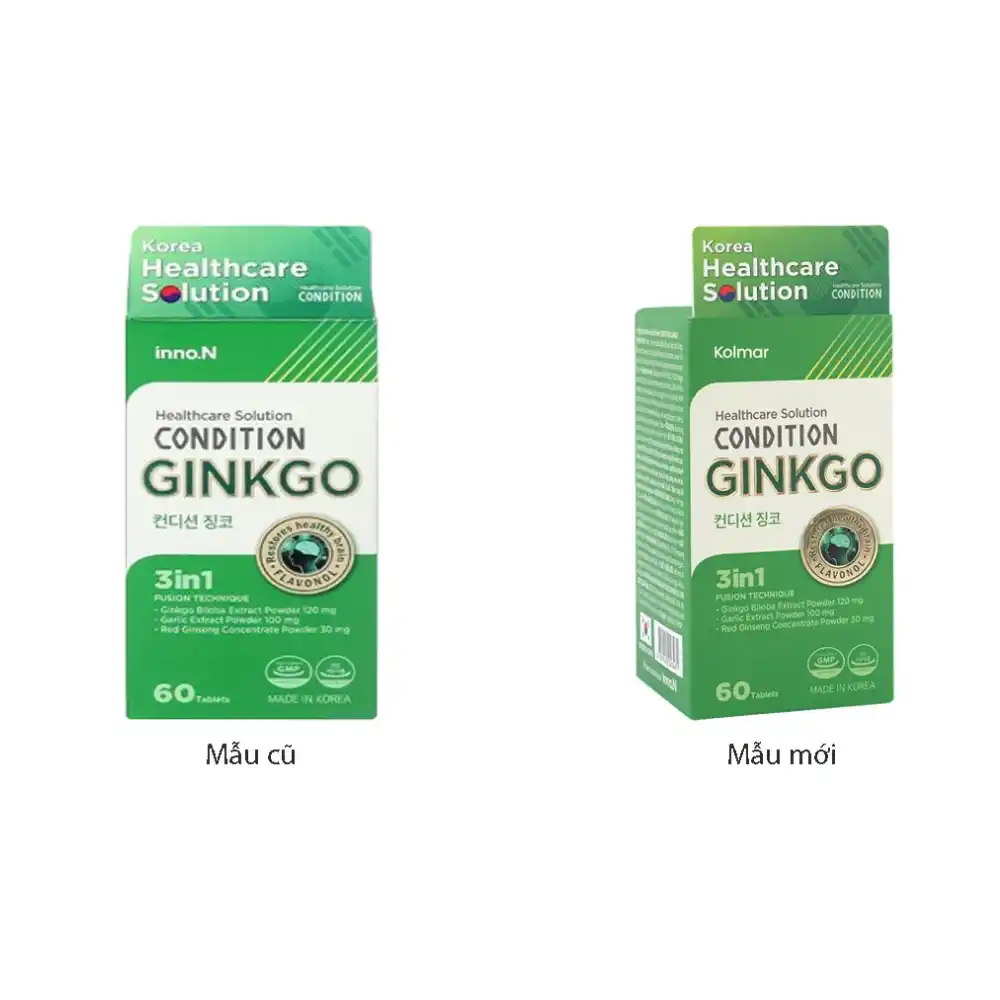 Viên uống bổ não Condititon Ginkgo (60 viên)
