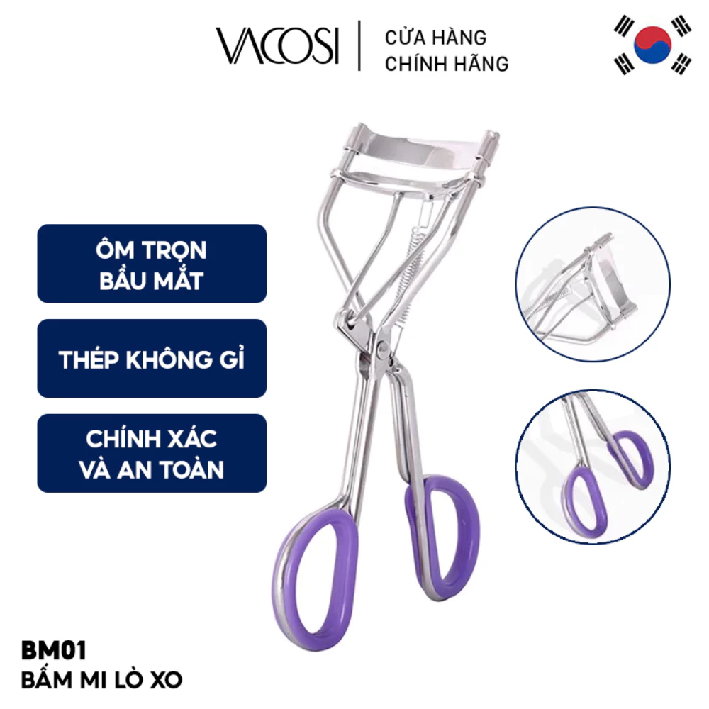 Bấm mi Vacosi Classic lò xo