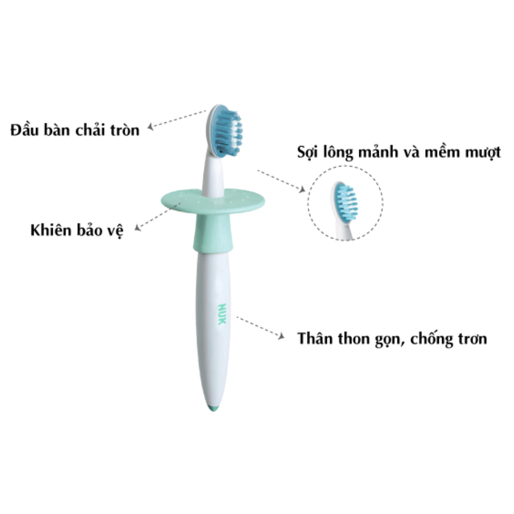 Bàn chải đánh răng NUK cho bé từ 12 tháng tuổi