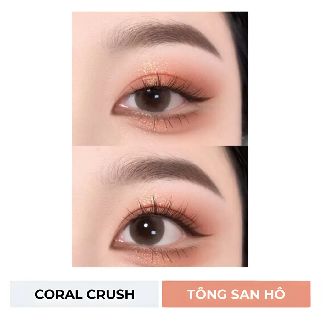 Bảng phấn má & mắt Bys 8 màu 12g