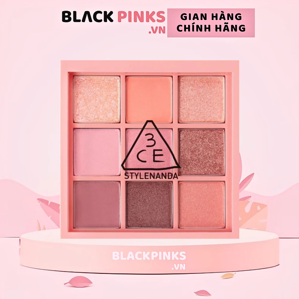 Bảng phấn mắt 3CE Multi Eye Color - Dry Bouquet/Beach Muse 8.5g
