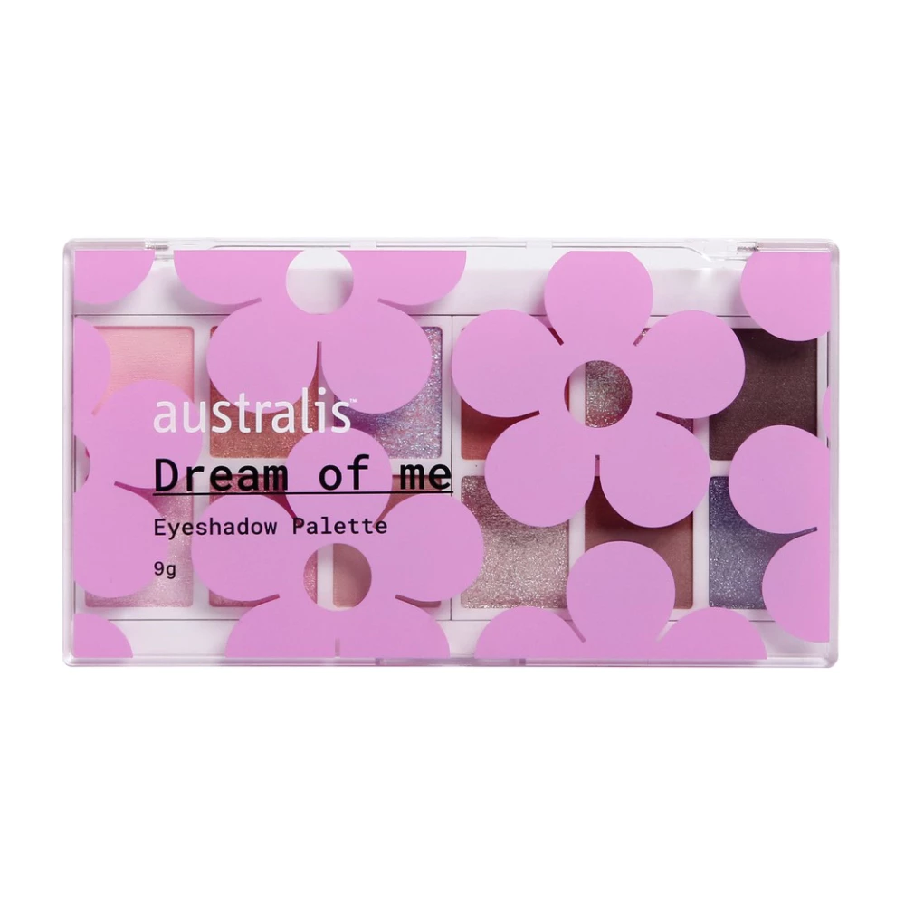 Bảng phấn mắt Australis 12 màu - Dream Of Me/Hazy Daze 9g