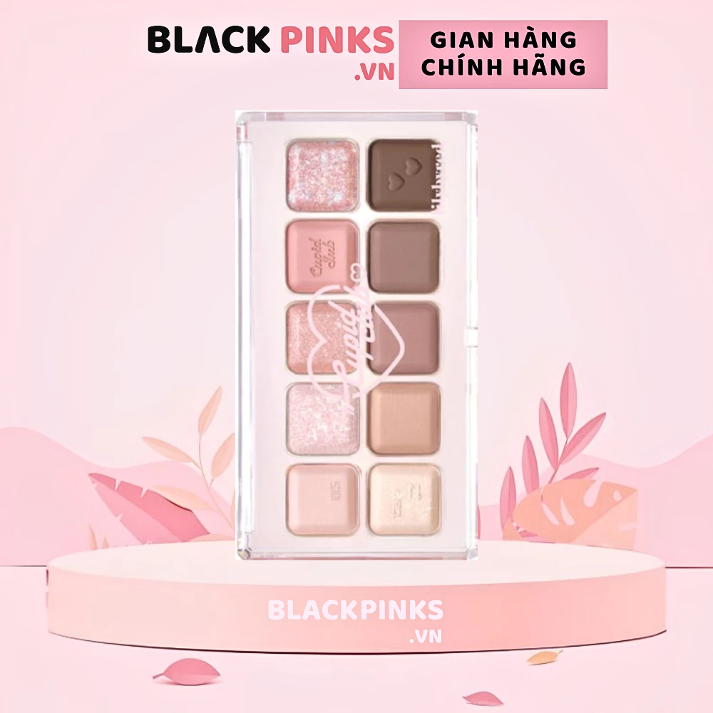 Bảng phấn mắt Lilybyred 10 ô - màu M03 Ash Beige/M04 Cool Membership/M05 Warm Membership 10.5g
