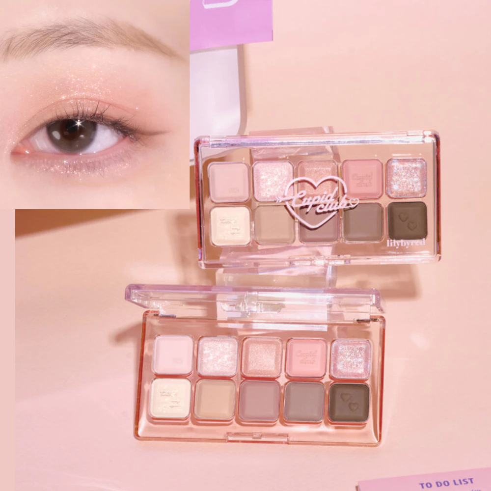 Bảng phấn mắt Lilybyred 10 ô - màu M03 Ash Beige/M04 Cool Membership/M05 Warm Membership 10.5g