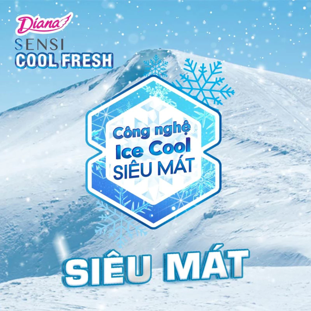 Băng vệ sinh Diana hàng ngày Sensi Cool Fresh gói 20 - 40 miếng