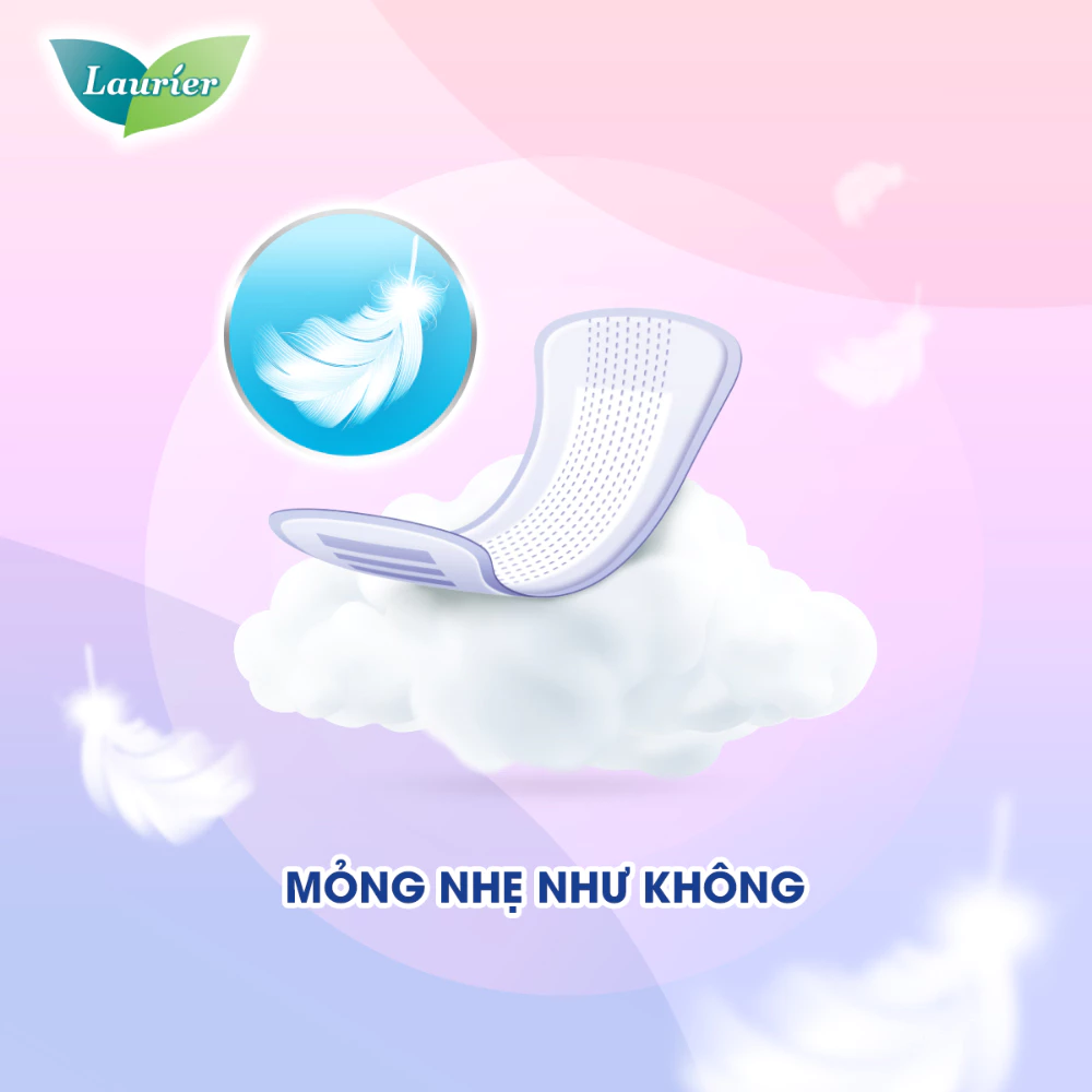 Băng vệ sinh Laurier hàng ngày không hương 20/40 miếng