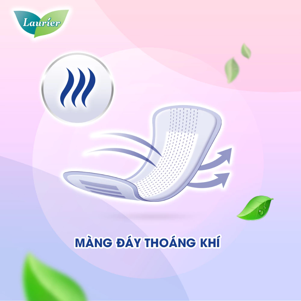 Băng vệ sinh Laurier hàng ngày siêu mỏng hương hoa 20 miếng