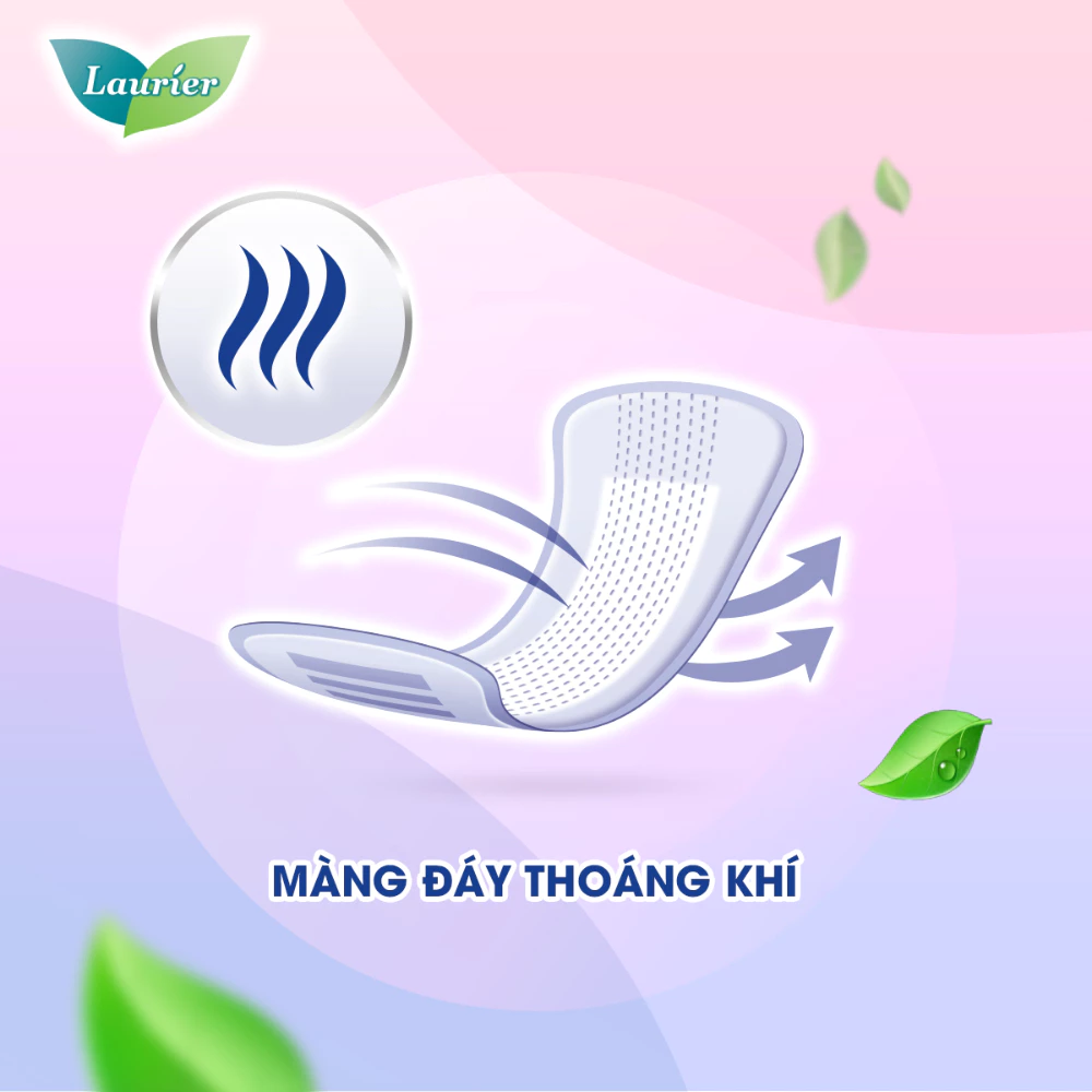 Băng vệ sinh Laurier hàng ngày siêu mỏng hương hoa 40 miếng