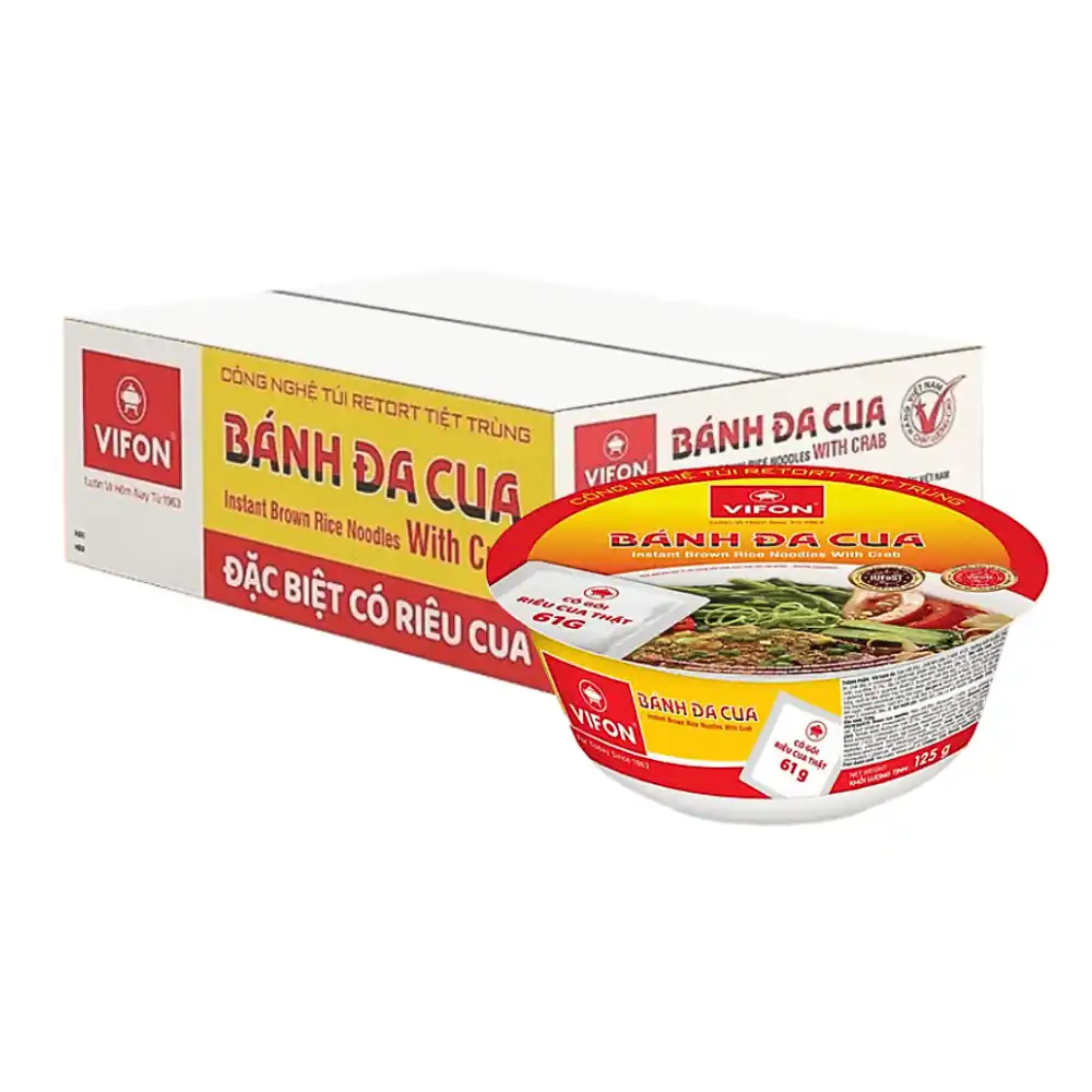 Bánh đa cua Vifon tô 125g