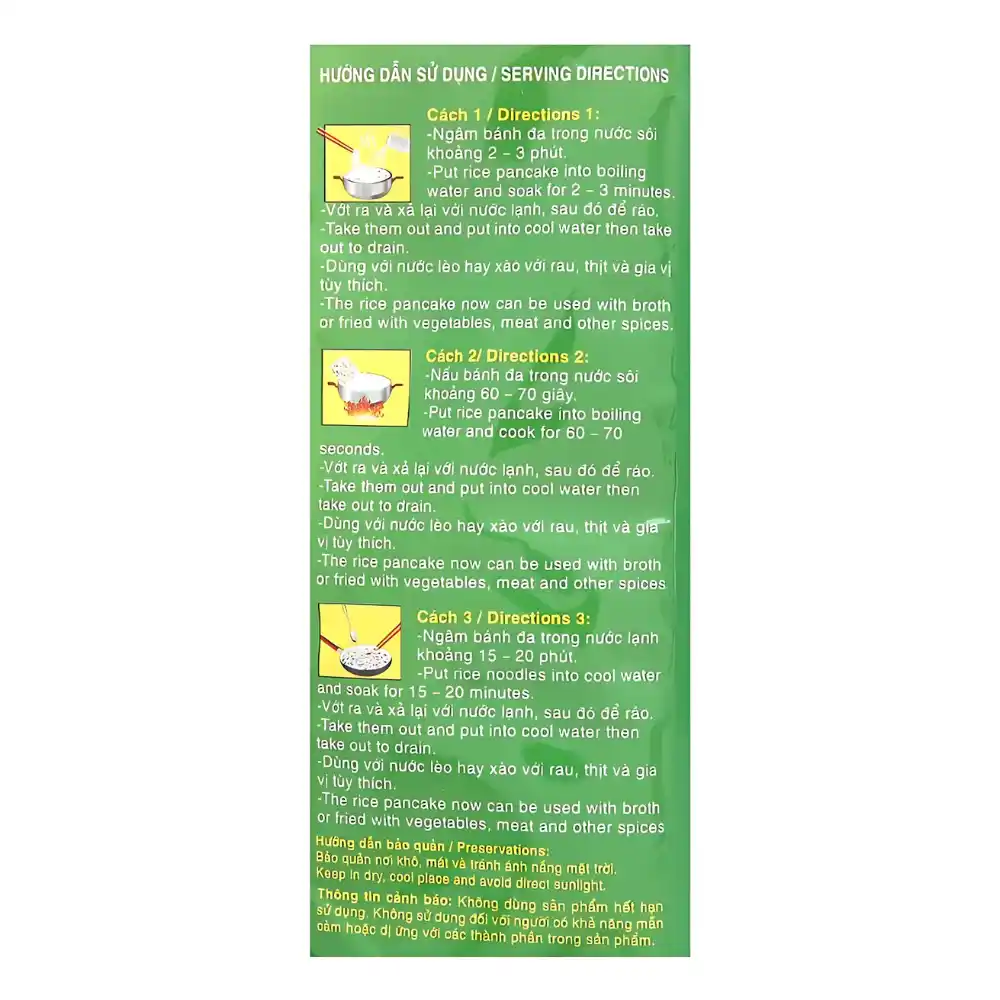 Bánh đa khô Vifon gói 300g