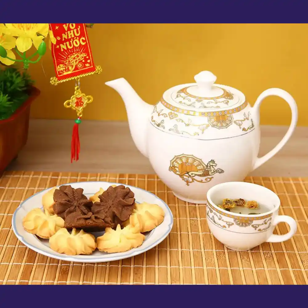 Bánh quy hoa bơ tự nhiên Marika 432g (48 bánh)