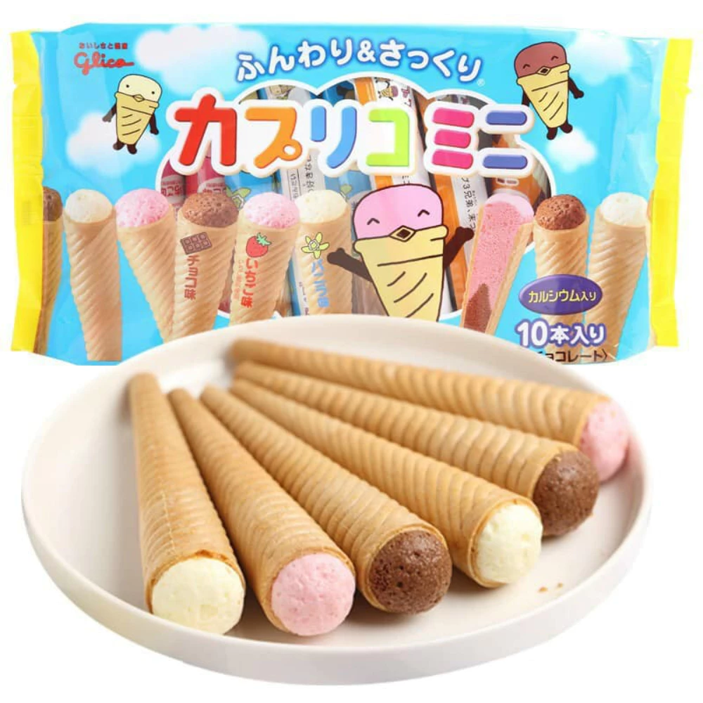 Bánh quy ngọt Bourbon Glico Caplico 180g dành cho bé từ 12 tháng tuổi