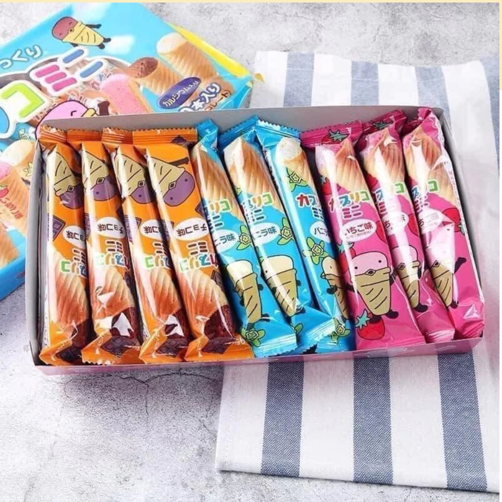 Bánh quy ngọt Bourbon Glico Caplico 180g dành cho bé từ 12 tháng tuổi